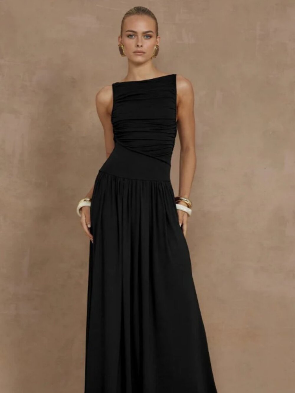 Nalla Maxi Dress Black Runaway Black